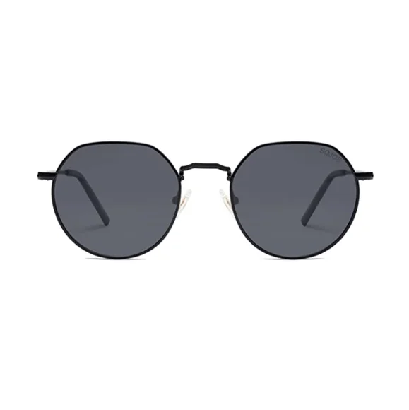 Accessories | Gray Round Polygon Polarized Sunglasses For  display picture 1